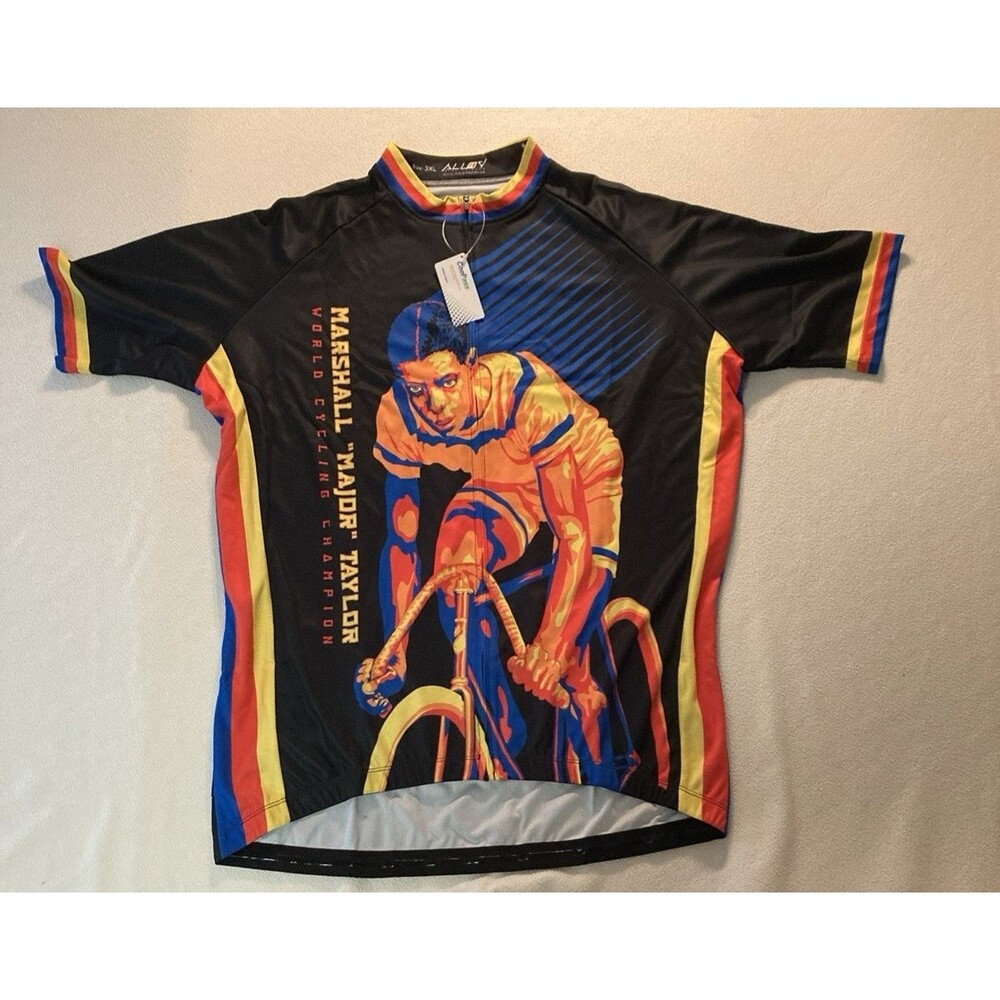 Alloy Cycling Womens Bicycle Jersey CoolPass 1/4 Zip Short Sleeve NWT